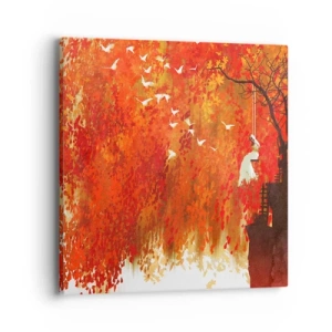 Quadro su tela - Stampe su Tela - Voli con noi? - 40x40 cm
