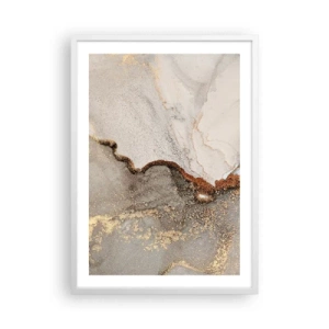 Poster in cornice bianca - Ai confini del colore - 50x70 cm