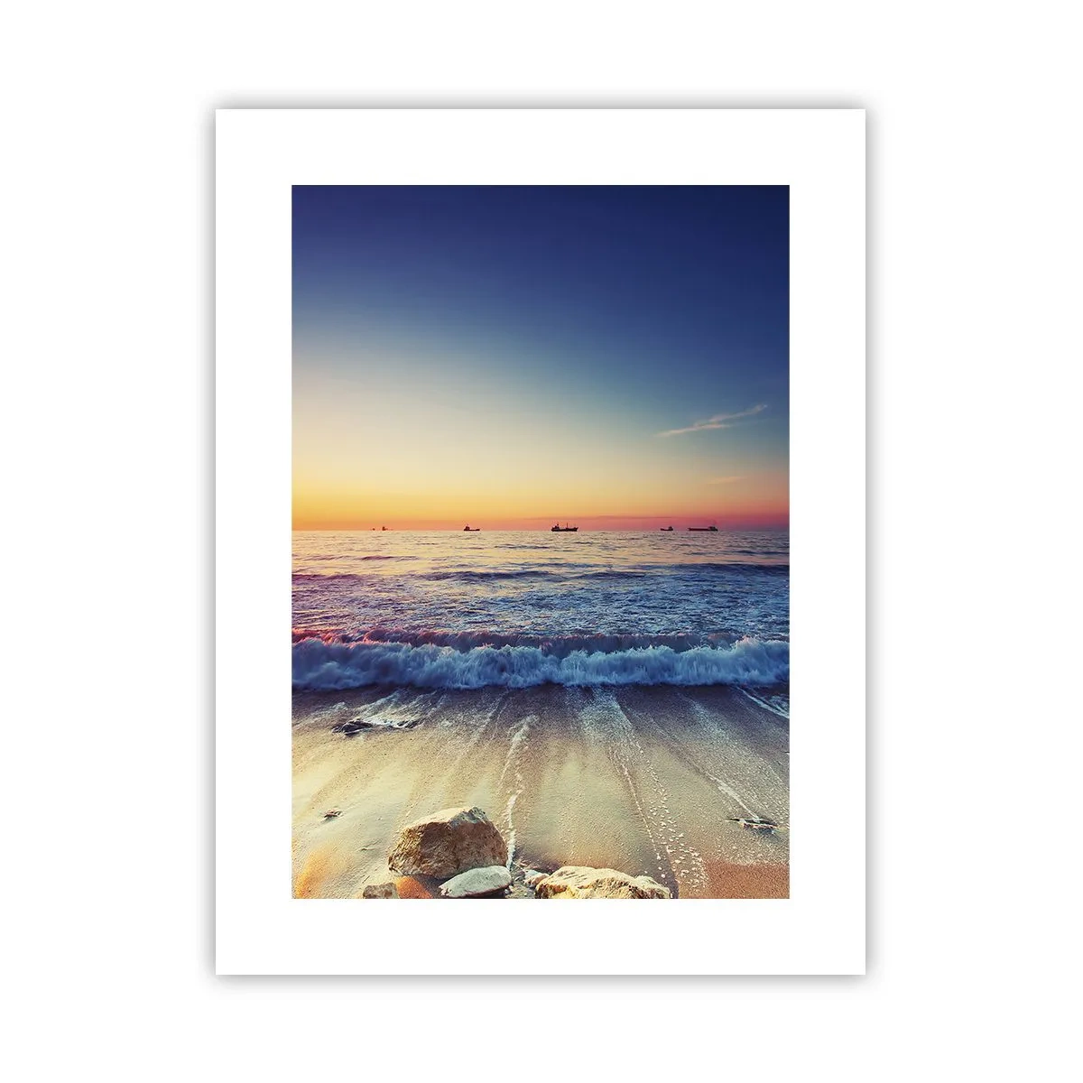 Poster - Cosa c'è dietro l'orizzonte? - 30x40 cm