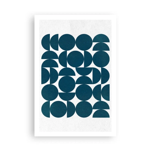 Poster - Cerchi e semicerchi - 61x91 cm