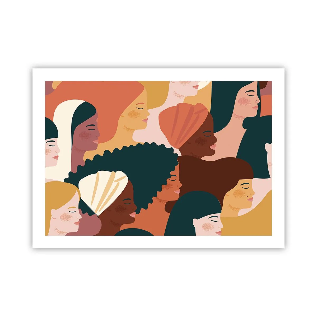 Poster - Solo femminilità - 70x50 cm