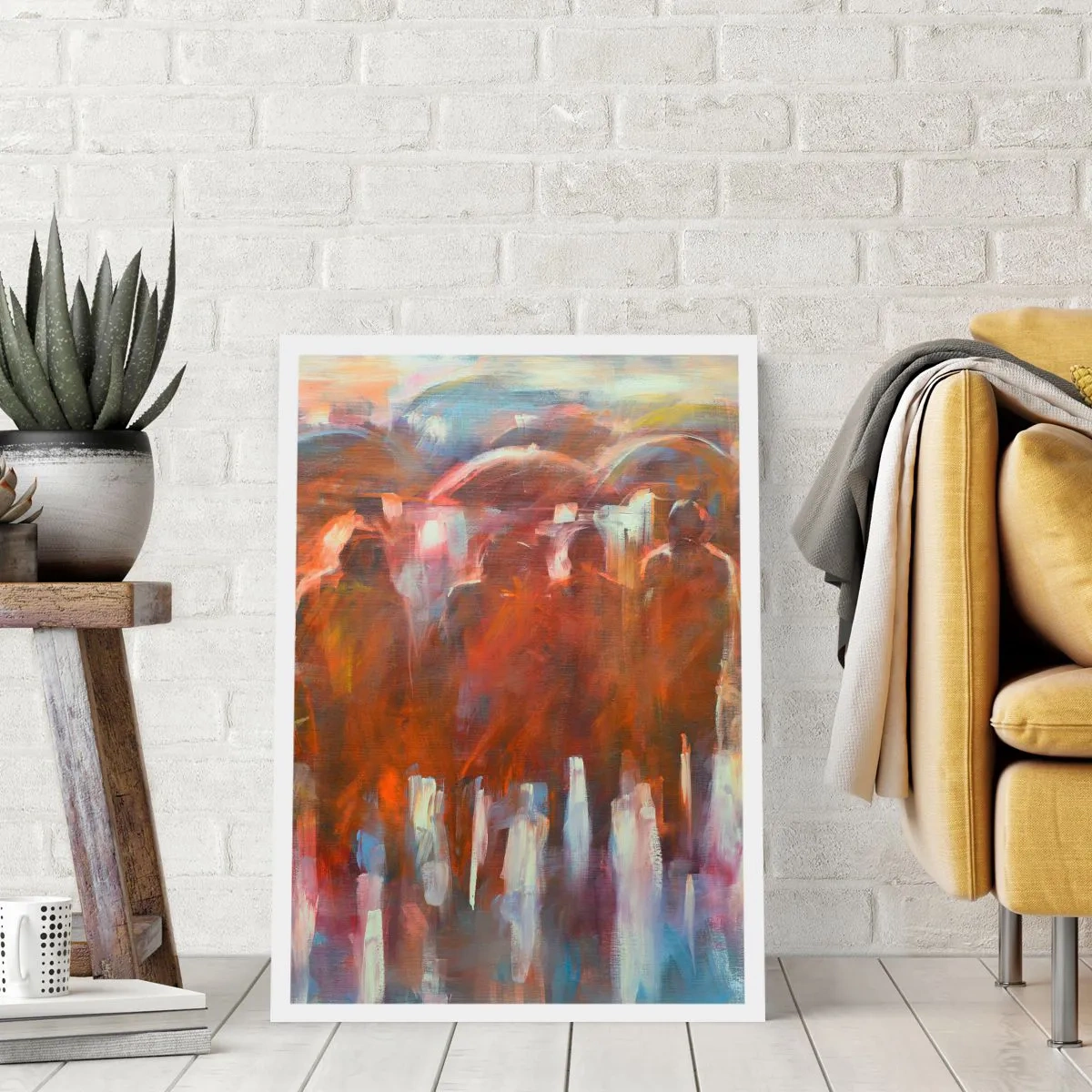 Poster - Uguali nella pioggia e nella nebbia - 40x50 cm