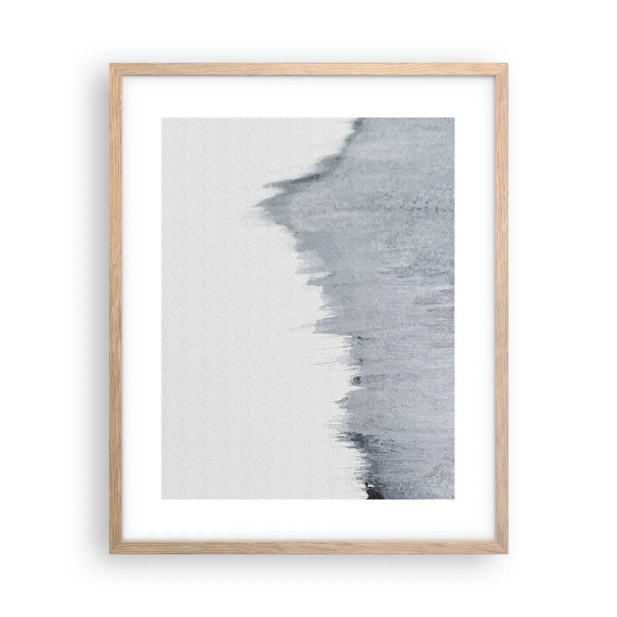 Poster in cornice rovere chiaro - Iscrizione misteriosa - 40x50 cm