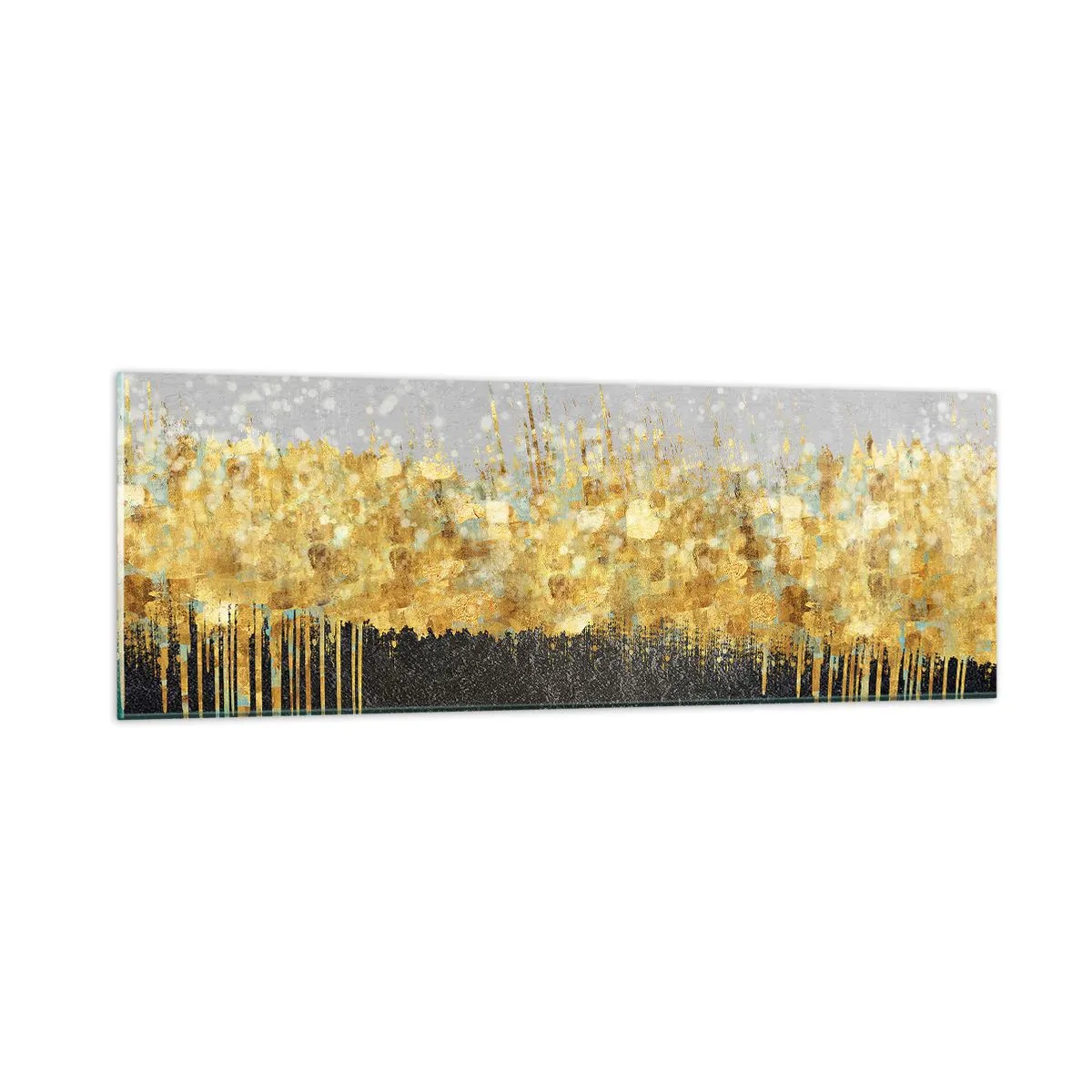 Quadro su vetro - Nel profondo e verso l'alto - 90x30 cm