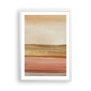 Poster in cornice bianca - Composizione verticale - 50x70 cm