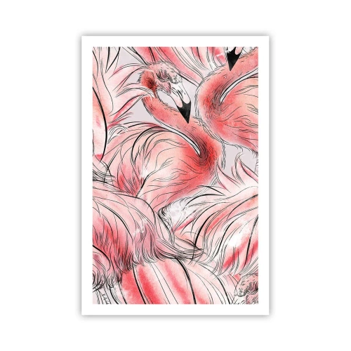 Poster - Corpo di ballo alato - 61x91 cm