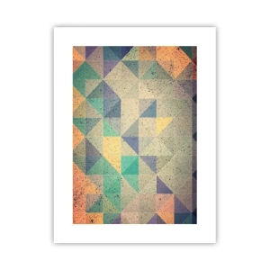 Poster - La repubblica dei triangoli - 30x40 cm