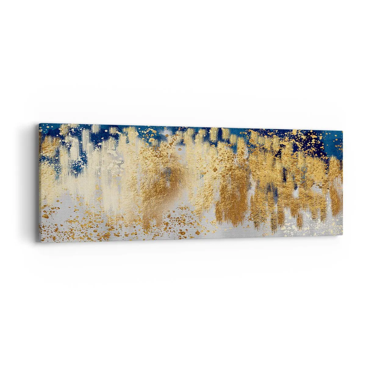 Quadro su tela - Stampe su Tela - Composizione moderna con bagliore - 90x30 cm
