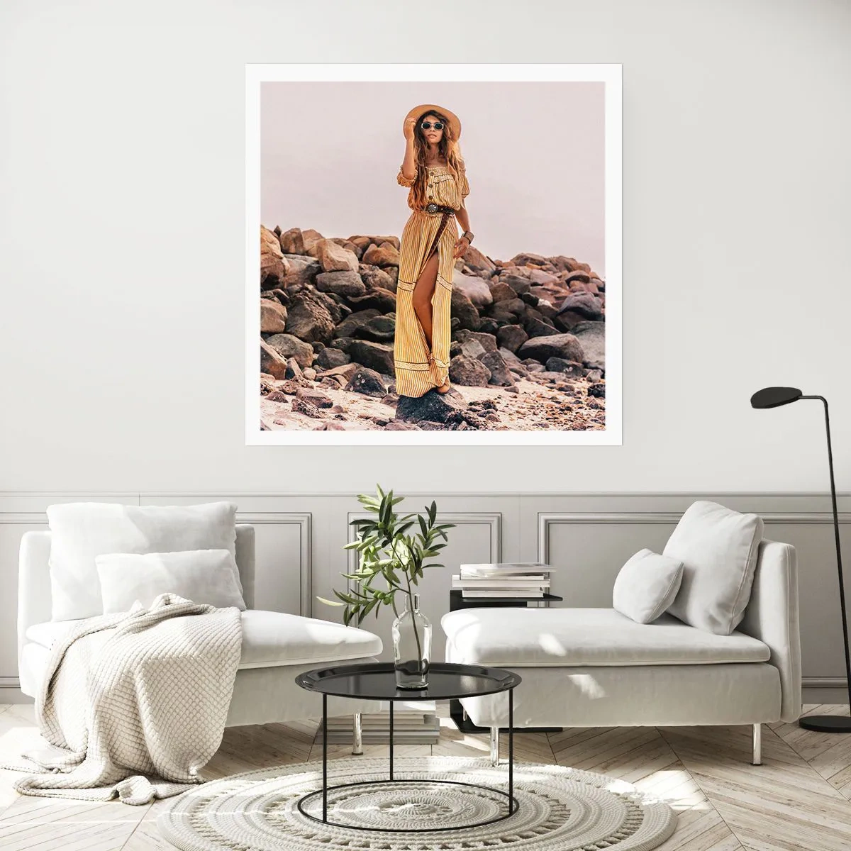 Poster - La magia delle pietre - 60x60 cm