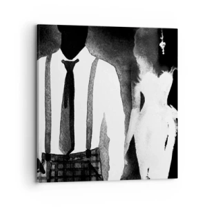 Quadro su tela - Stampe su Tela - Atmosfera noir - 70x70 cm