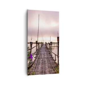 Quadro su tela - Stampe su Tela - Pace e silenzio dell'Asia - 65x120 cm