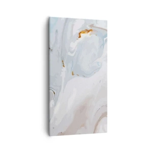 Quadro su tela - Stampe su Tela - Bianchi sovrapposti - 55x100 cm