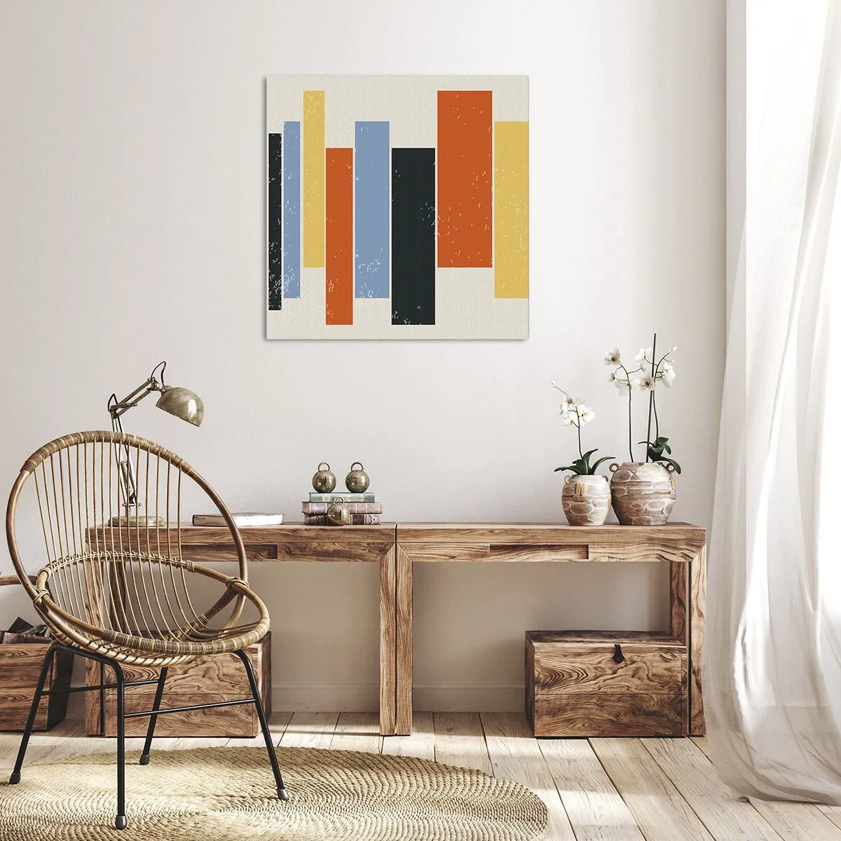 Quadro su tela - Stampe su Tela - Notazione musicale - 30x30 cm