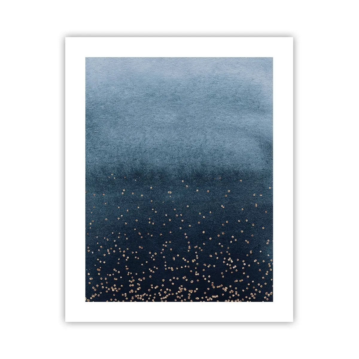 Poster - Composizione: fasi blu - 40x50 cm