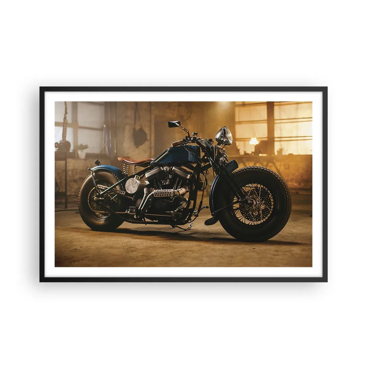 Poster in cornice nera - Posso tutto - 91x61 cm