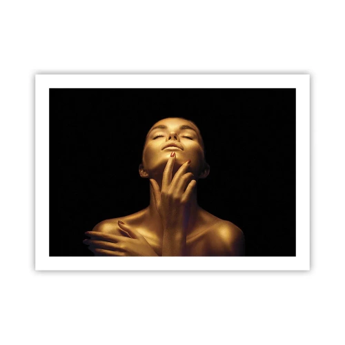 Poster - Come seta d'oro - 70x50 cm