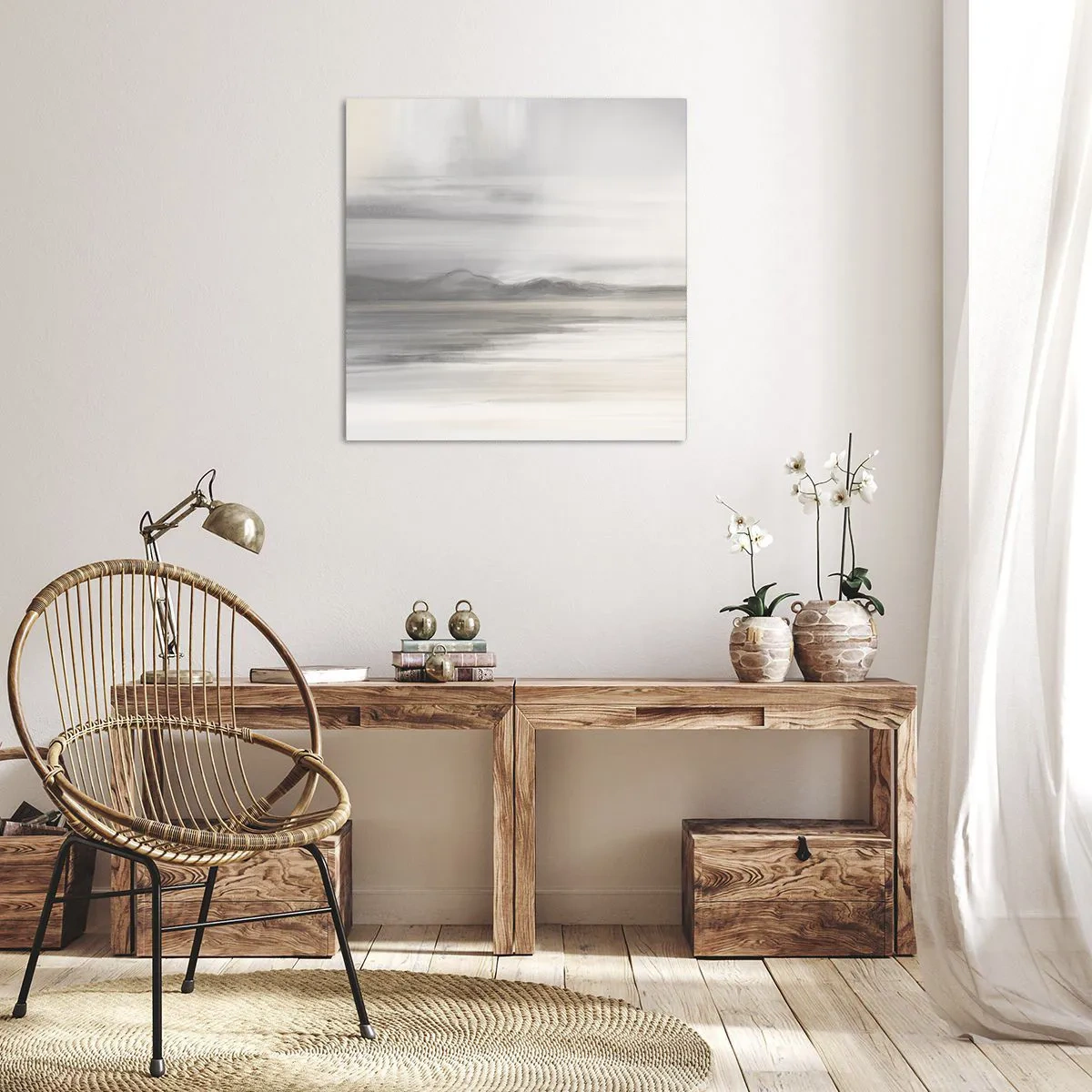 Quadro su tela - Stampe su Tela - Orizzonte trasognato - 30x30 cm