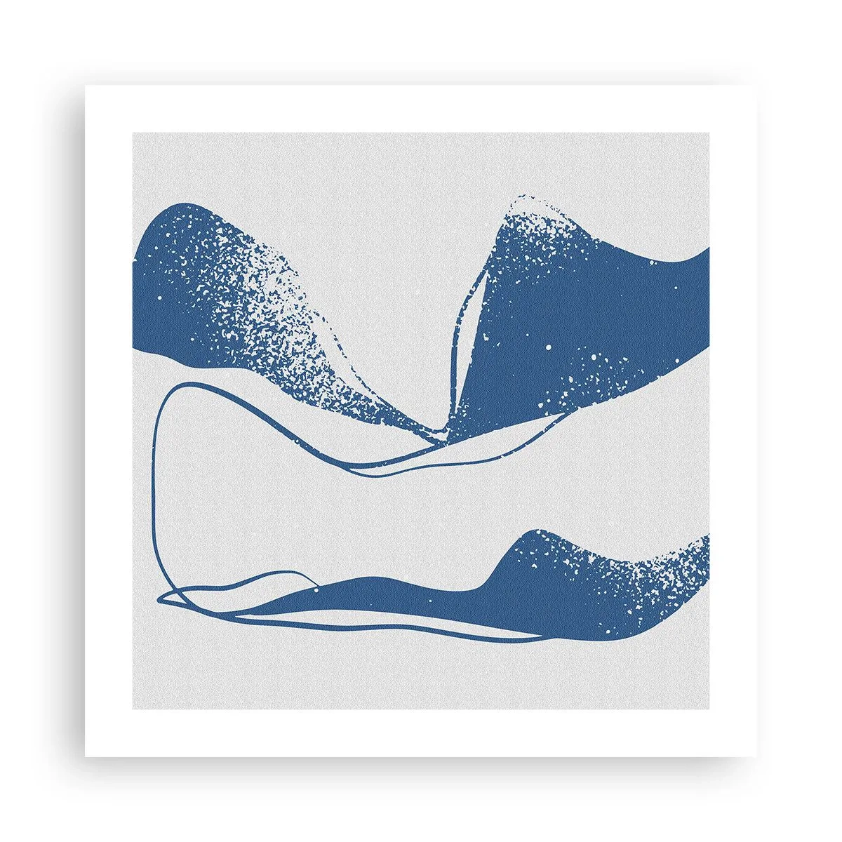 Poster - Astrazione alata - 50x50 cm