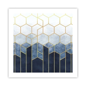 Poster - Composizione a ritmo sincopato - 50x50 cm