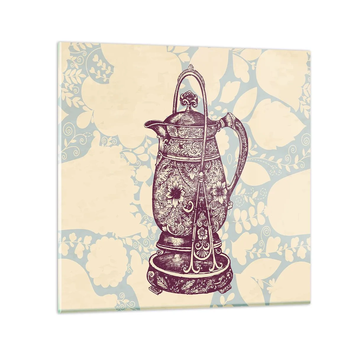 Quadro su vetro - La bellezza del quotidiano - 40x40 cm