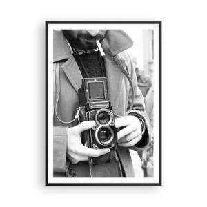 Poster in cornice nera - In stile retro - 70x100 cm