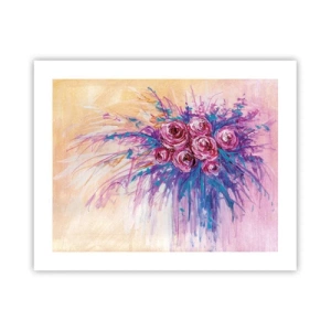Poster - Fontana rosa - 50x40 cm