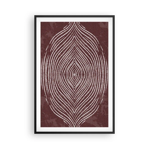 Poster in cornice nera - Lo spazio parlante - 61x91 cm