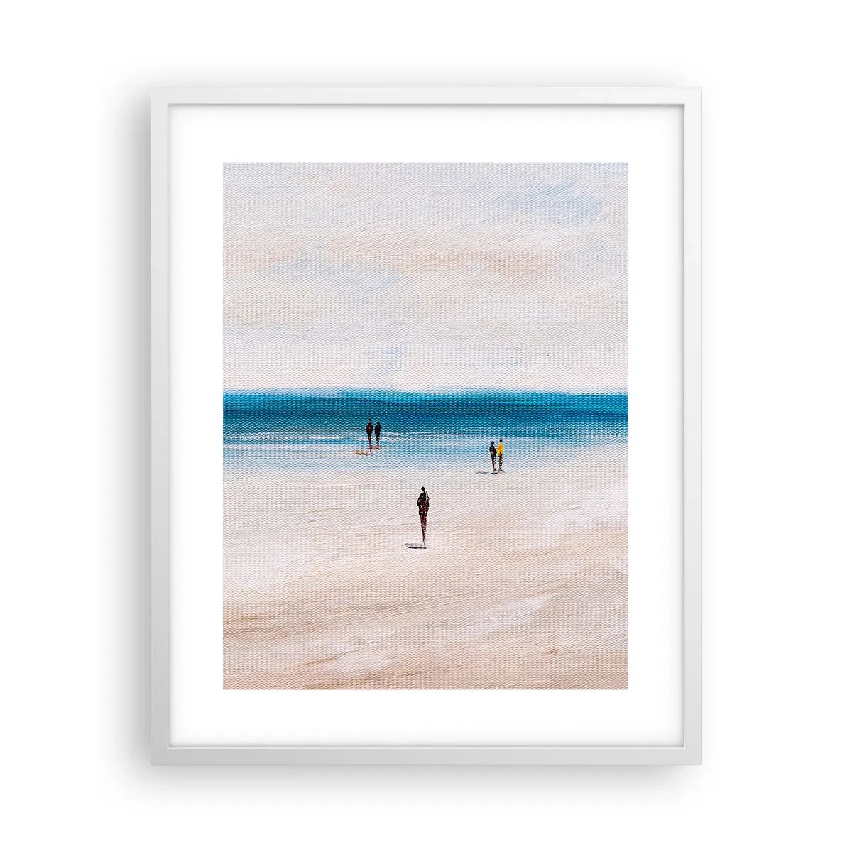 Poster in cornice bianca - Un bisogno naturale - 40x50 cm