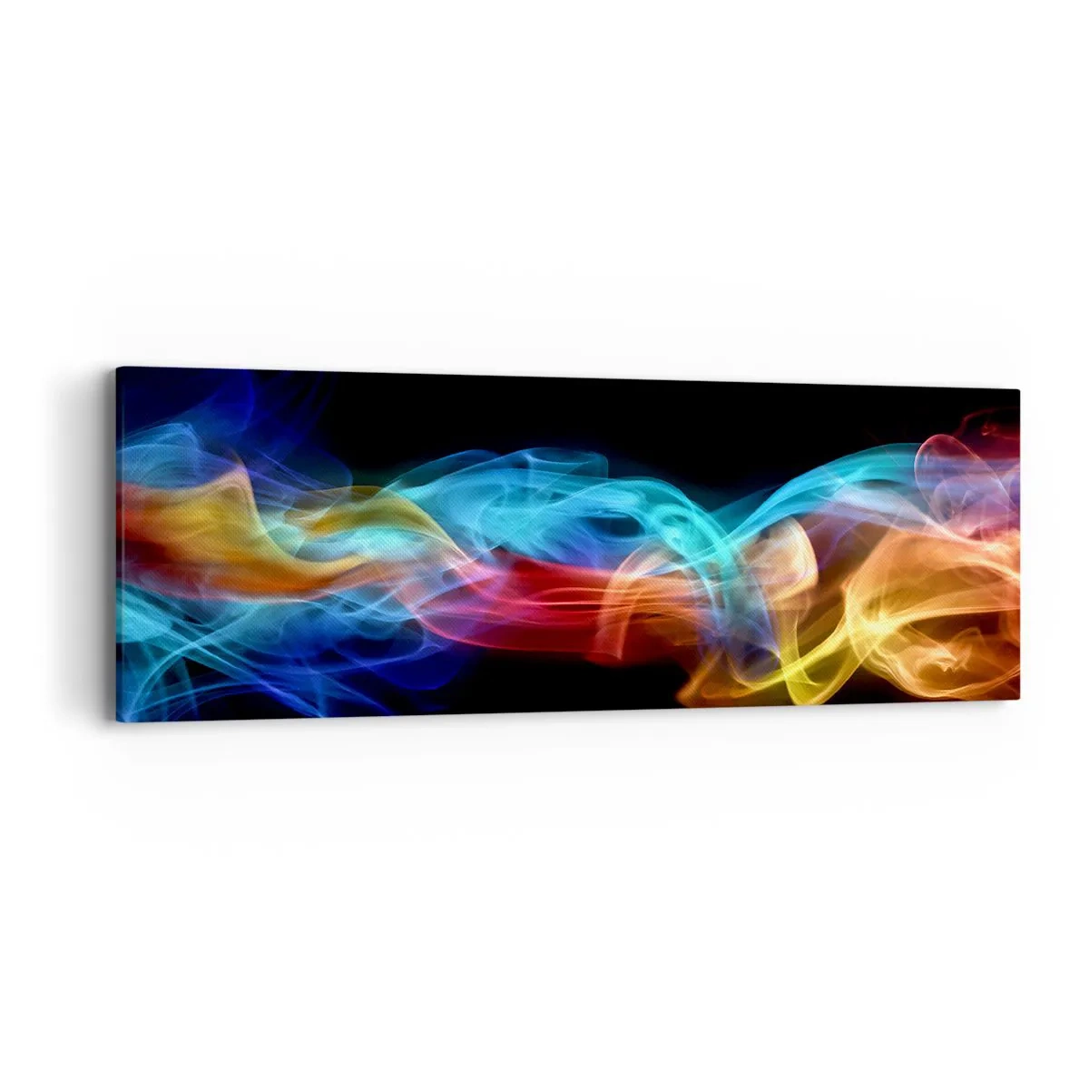 Quadro su tela - Stampe su Tela - La danza arcobaleno delle nebbie - 90x30 cm