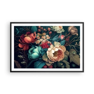 Poster in cornice nera - Il fascino del 19esimo secolo - 91x61 cm