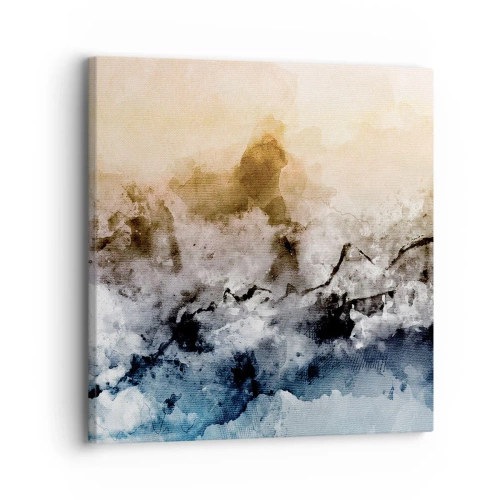 Quadro su tela - Stampe su Tela - Immersi in una nuvola di nebbia - 30x30 cm