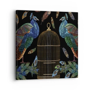 Quadro su tela - Stampe su Tela - Con gli abiti reali - 30x30 cm