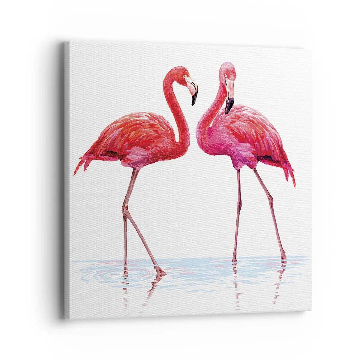 Quadro su tela - Stampe su Tela - Appuntamento in rosa - 40x40 cm