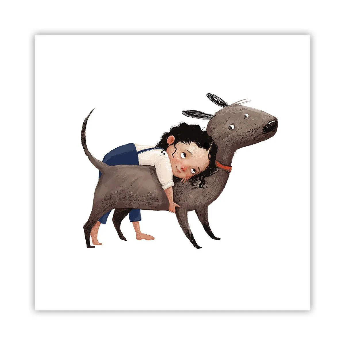 Poster - I migliori amici - 30x30 cm