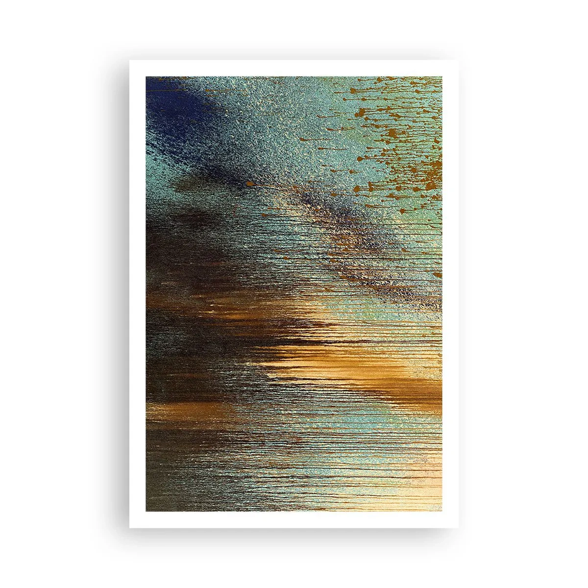 Poster - Composizione cromatica non casuale - 70x100 cm