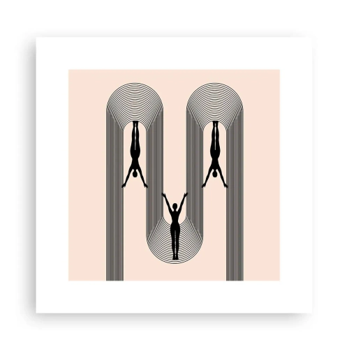 Poster - Sottosopra - 30x30 cm