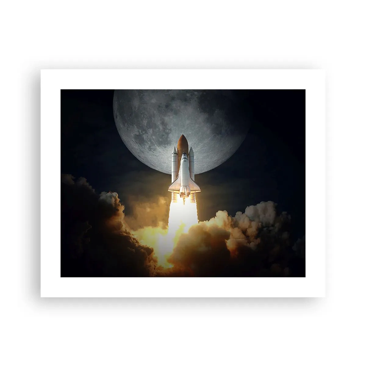 Poster - L'inizio di un'avventura spaziale - 50x40 cm