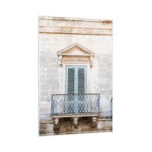 Quadro su vetro - Il fascino unico dell'Italia - 80x120 cm