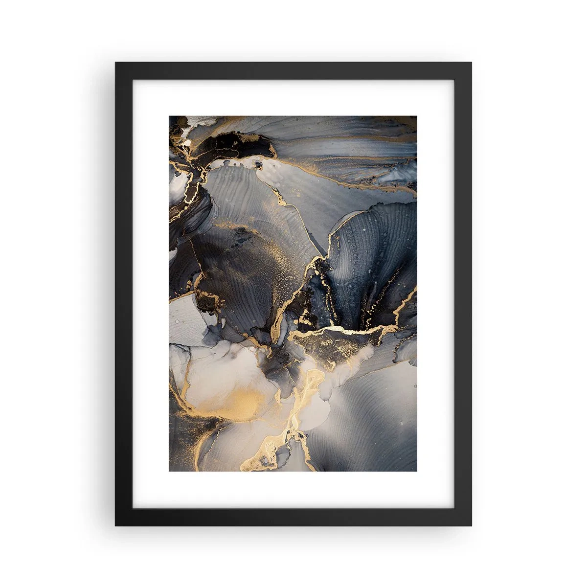 Poster in cornice nera - Vita di pietra - 30x40 cm