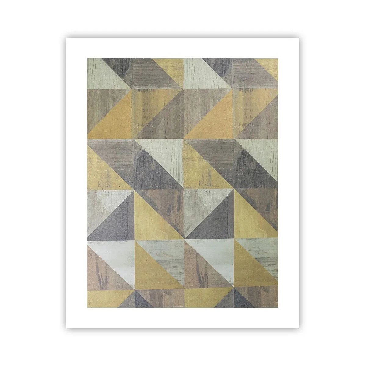 Poster - Secondo i triangoli - 40x50 cm