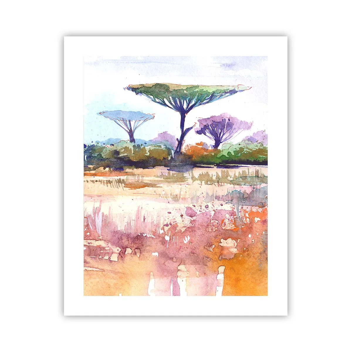 Poster - I colori della savana - 40x50 cm