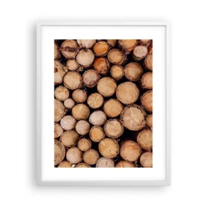 Poster in cornice bianca - Nuovo inizio - 40x50 cm