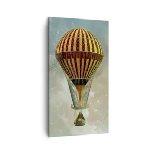 Quadro su tela - Stampe su Tela - I voli dei pionieri - 45x80 cm