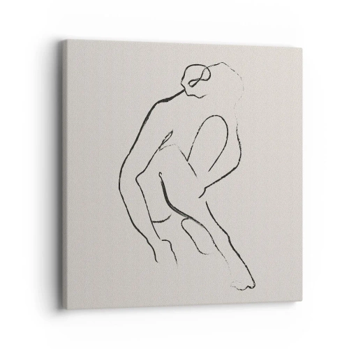 Quadro su tela - Stampe su Tela - Schizzo intimo - 40x40 cm