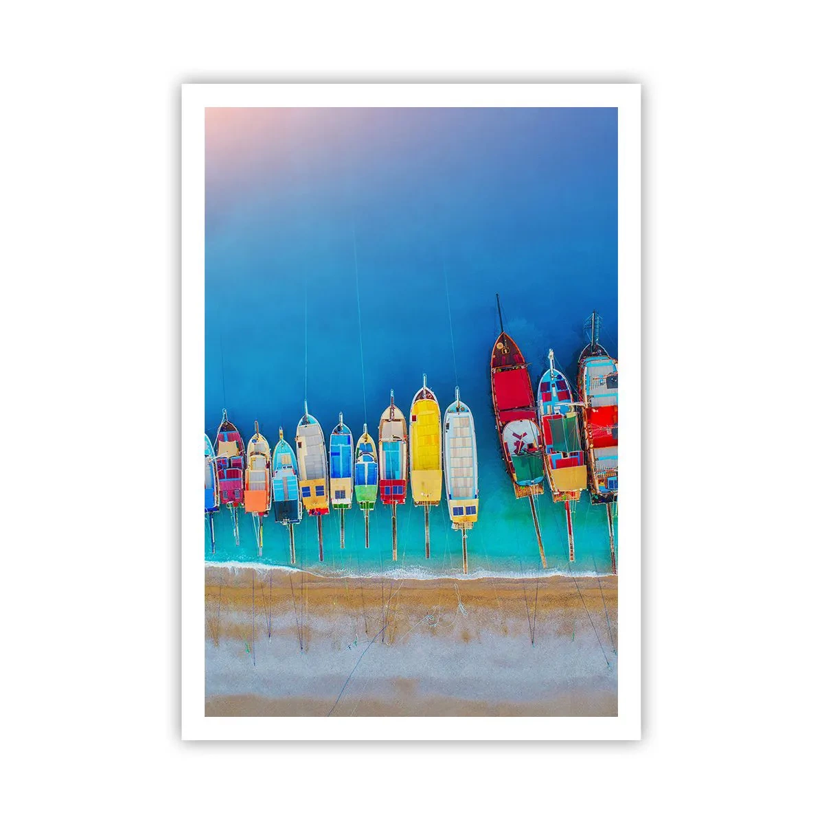 Poster - A volo d'uccello - 70x100 cm