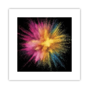 Poster - La nascita dei colori - 30x30 cm