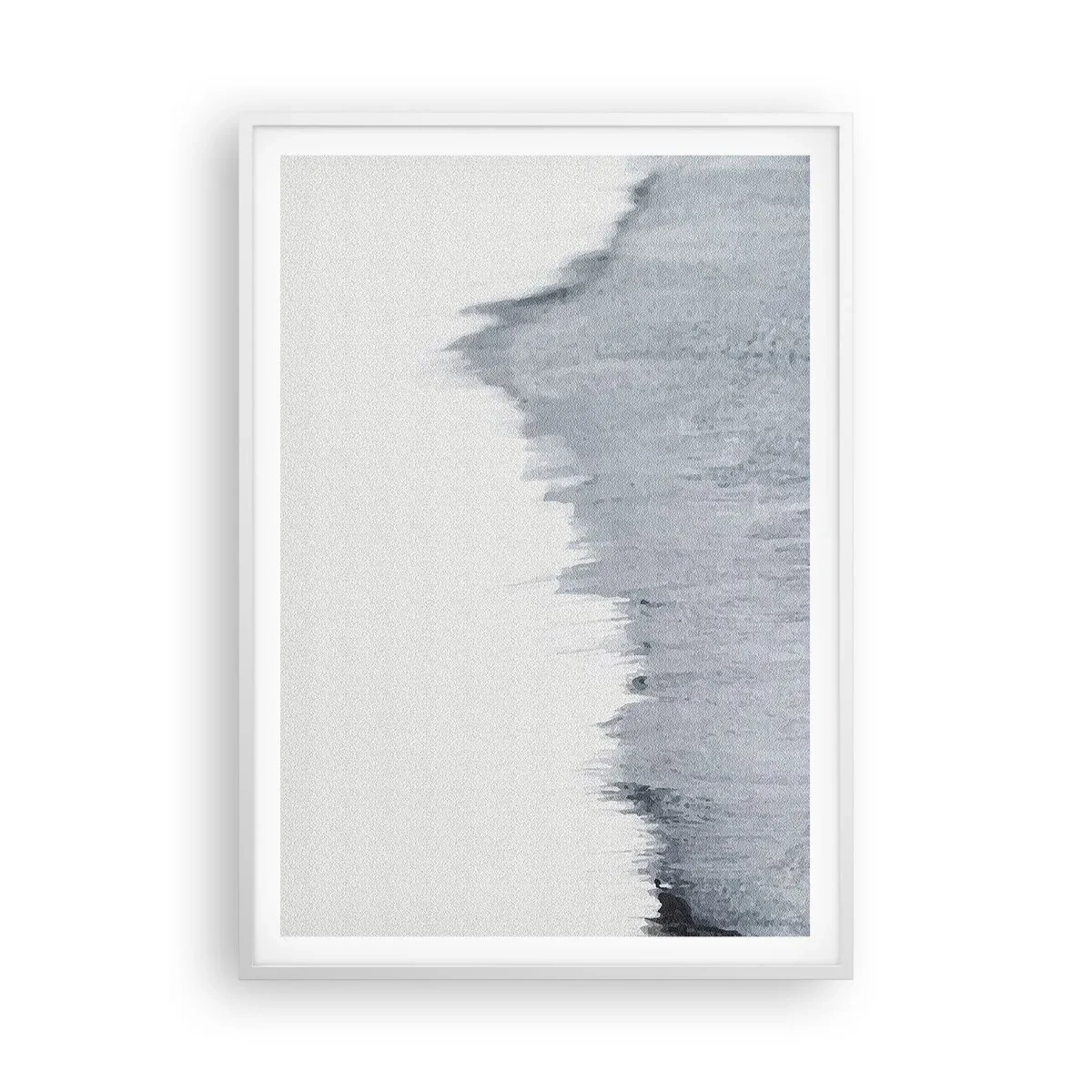 Poster in cornice bianca - Iscrizione misteriosa - 70x100 cm