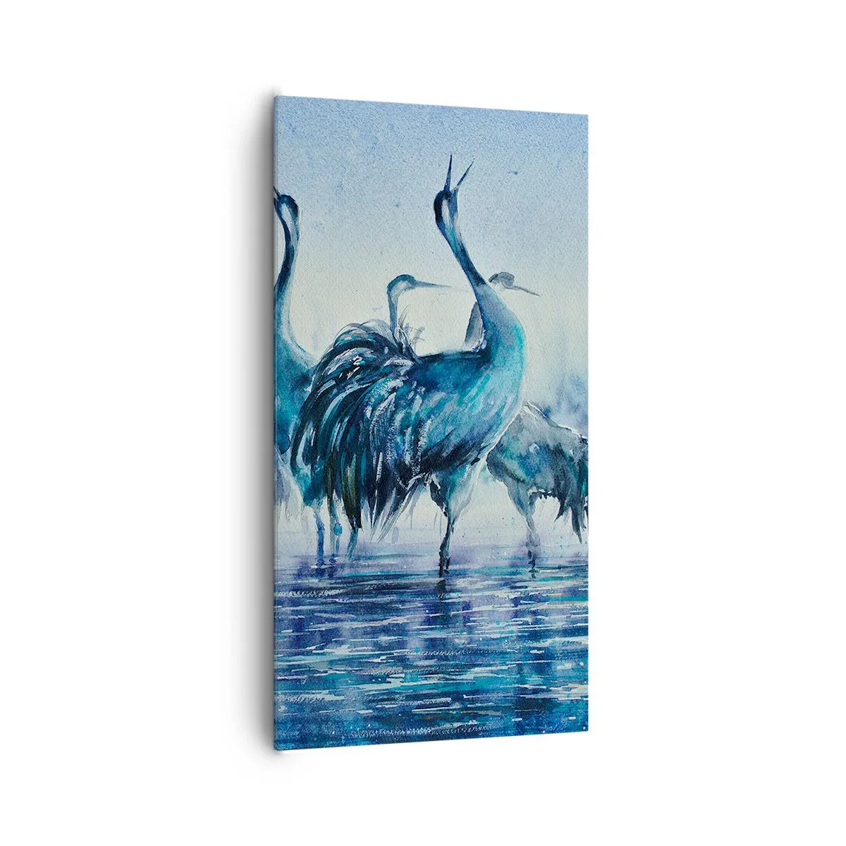 Quadro su tela - Stampe su Tela - Incontro mattutino - 65x120 cm