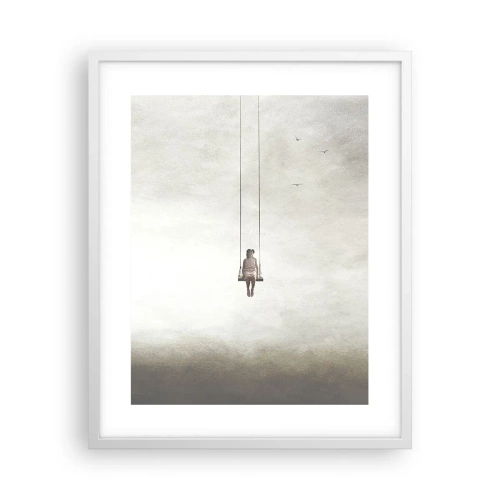 Poster in cornice bianca - Il bambino che è in noi - 40x50 cm