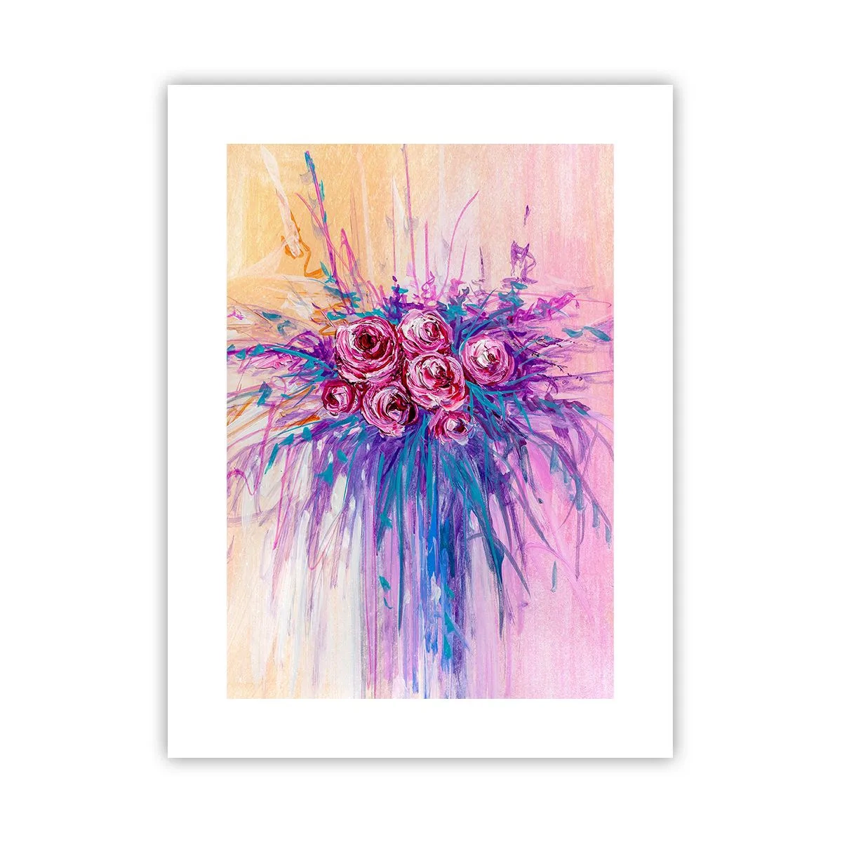 Poster - Fontana rosa - 30x40 cm